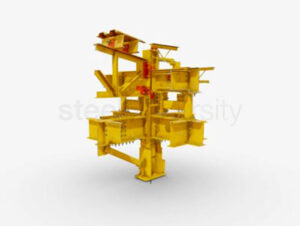 APP0204301 – Steel Sculpture 3D Model